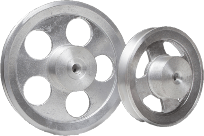 [3839] POLEA DE ALUMINIO 3 1/2x1A